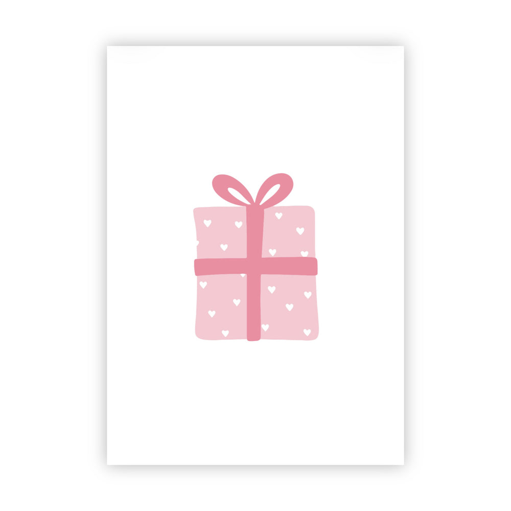 Dubbele wenskaart | Blanco cadeau