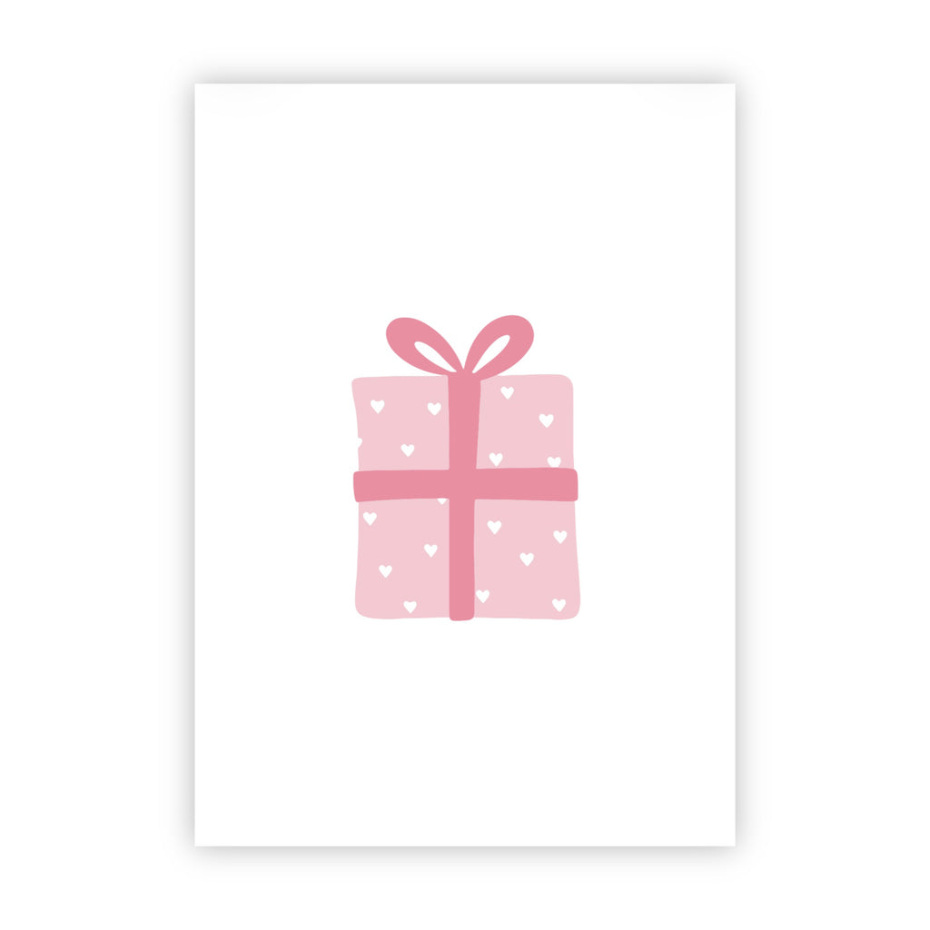 Dubbele wenskaart | Blanco cadeau