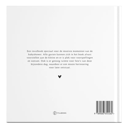 Invulboek | Babyshower