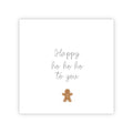 Dubbele kerstkaart | Happy ho ho ho to you