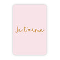 Wenskaart | Je t’aime