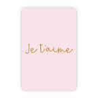 Wenskaart | Je t’aime