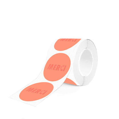Cadeaustickers | Merci 10 stuks