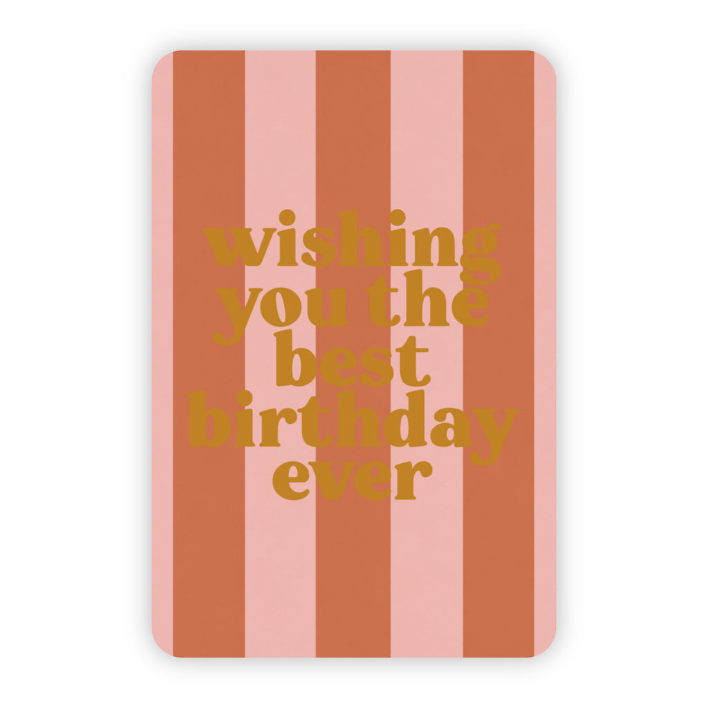 Wenskaarten | Set van 20 met goudfolie