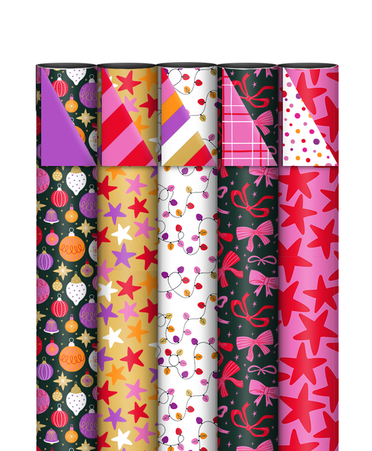Cadeaupapier | Set van 5