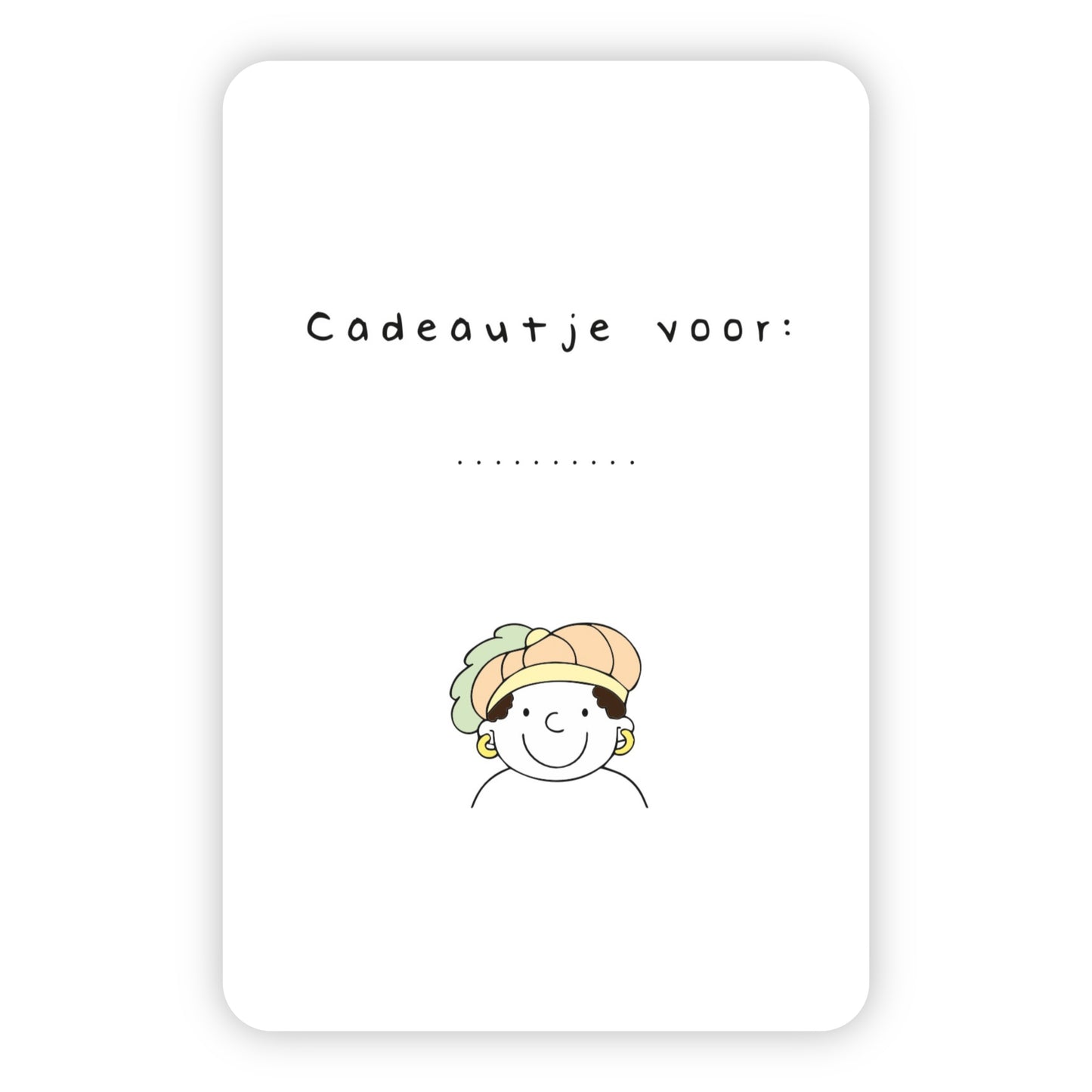 Minikaartjes sinterklaas | Set van 5