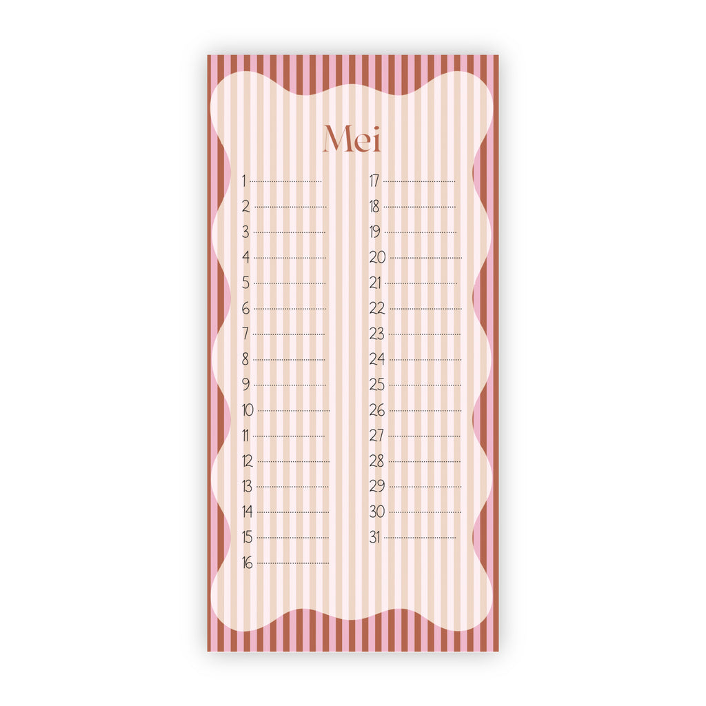 Verjaardagskalender | Taart, slingers en een lach