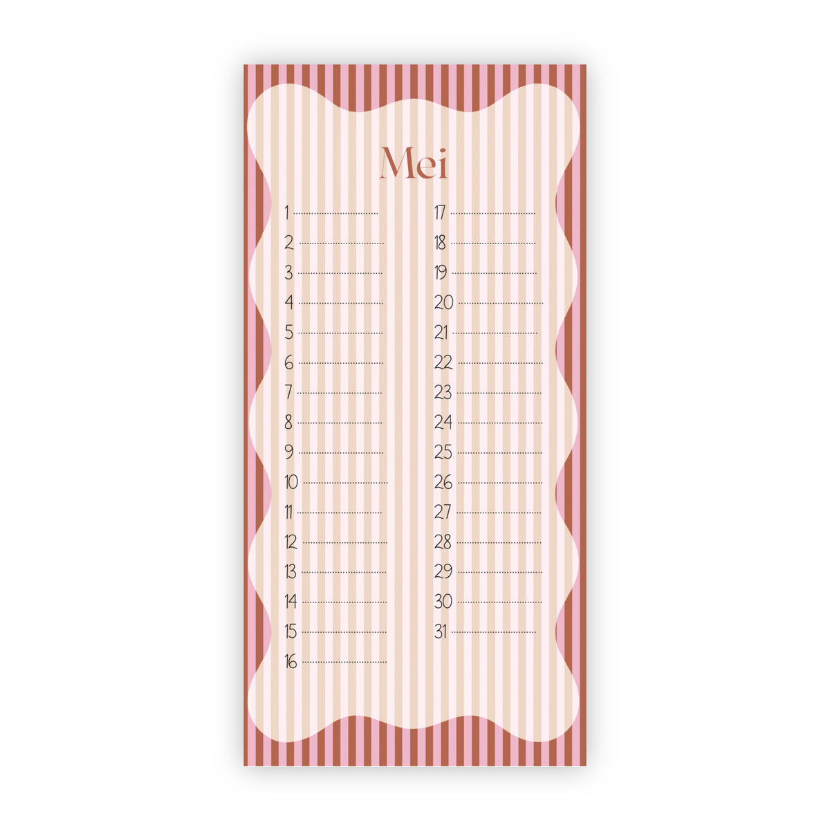 Verjaardagskalender | Taart, slingers en een lach