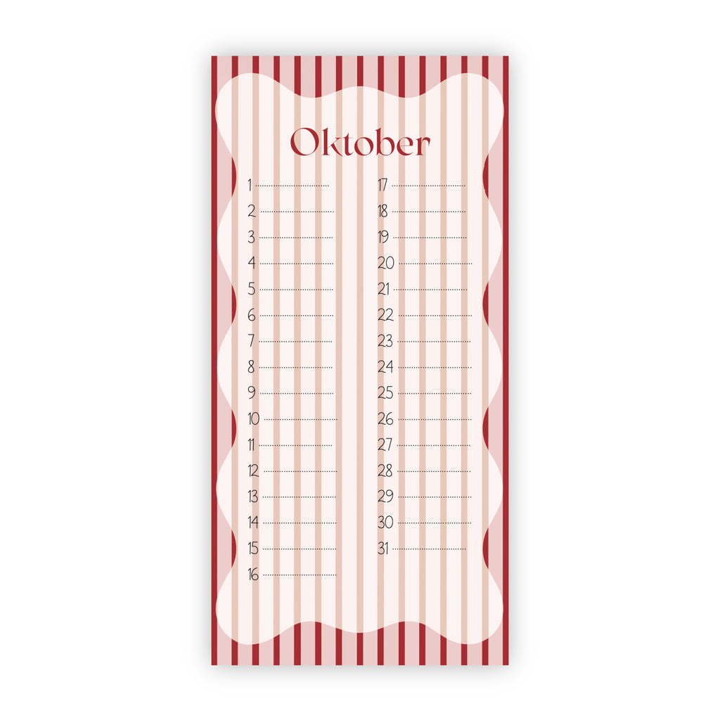 Verjaardagskalender | Taart, slingers en een lach
