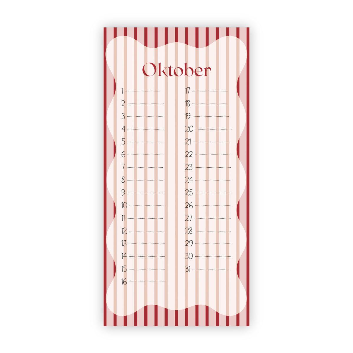 Verjaardagskalender | Taart, slingers en een lach