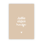 Dubbele wenskaart | Jullie eigen huisje