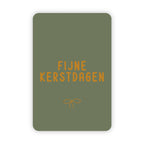 Kerstkaarten | Set van 20 met goudfolie