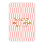 Wenskaarten | Set van 20 met goudfolie