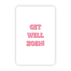 Minikaart | Get well zoen!