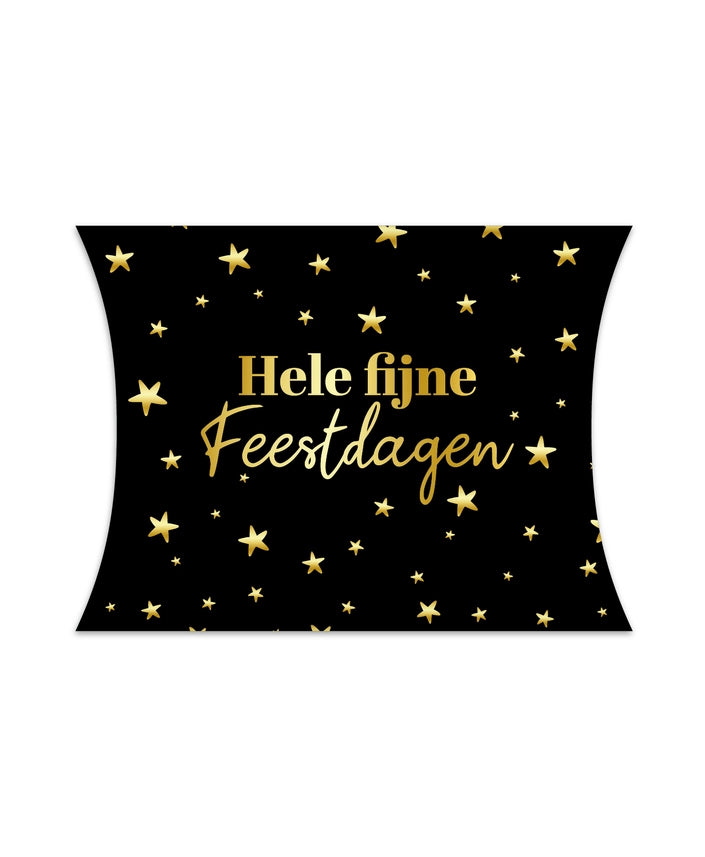 Gondeldoosje | Fijne feestdagen goudfolie