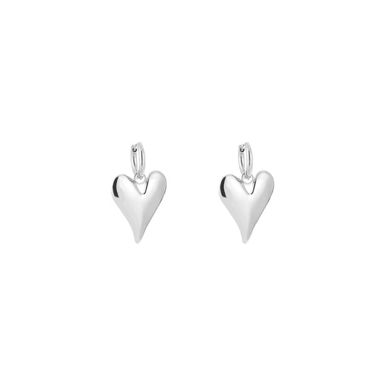 Oorbellen | Vera zilver XL