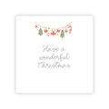 Dubbele kerstkaart | Have a wonderful Christmas