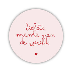 Onderzetter | Liefste mama