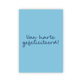 Wenskaart | Van harte gefeliciteerd