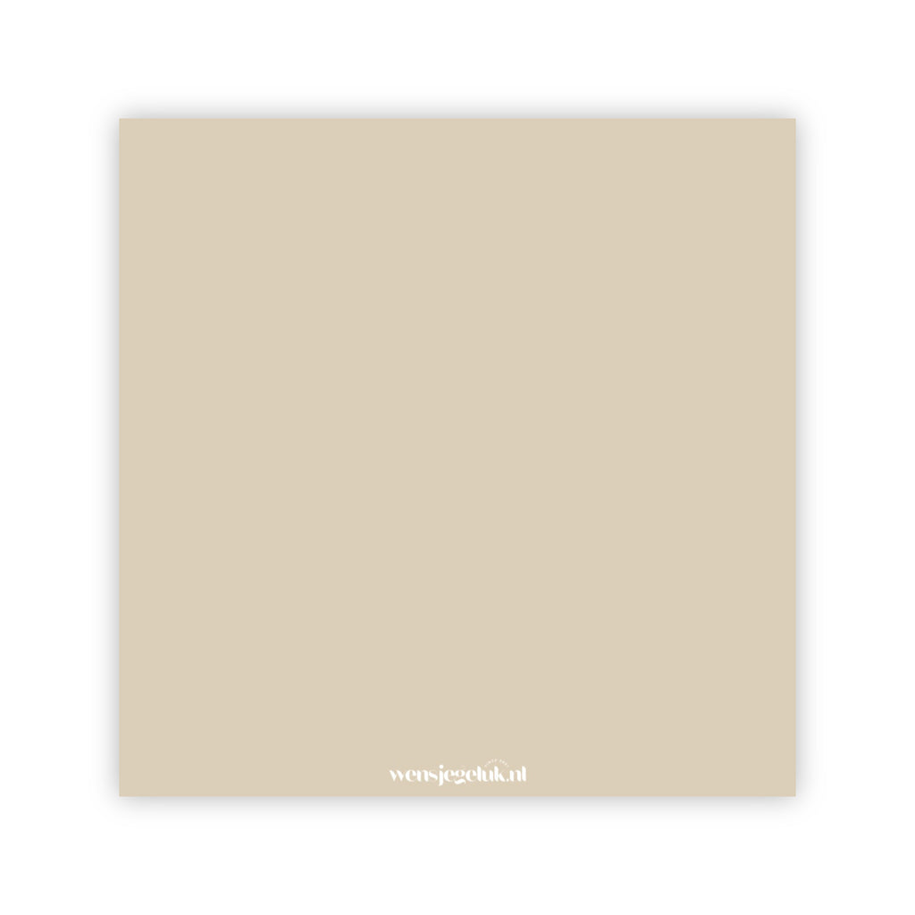 Dubbele wenskaart | Gecondoleerd