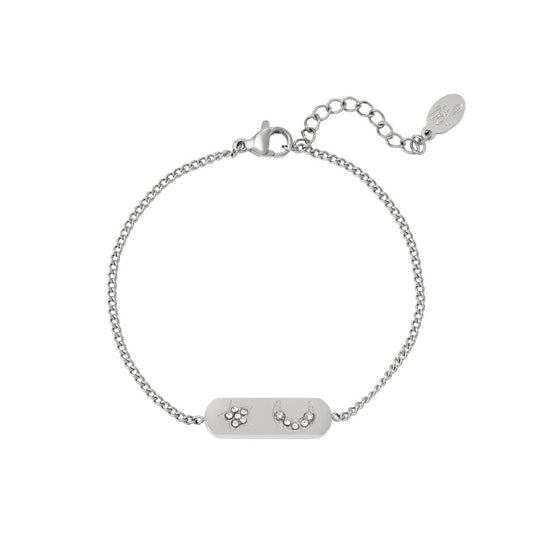 Armband | Natalee zilver