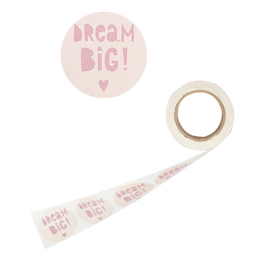 Cadeaustickers | Dream big 10 stuks