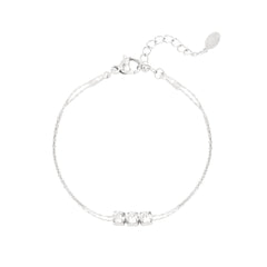 Armband | Zora zilver