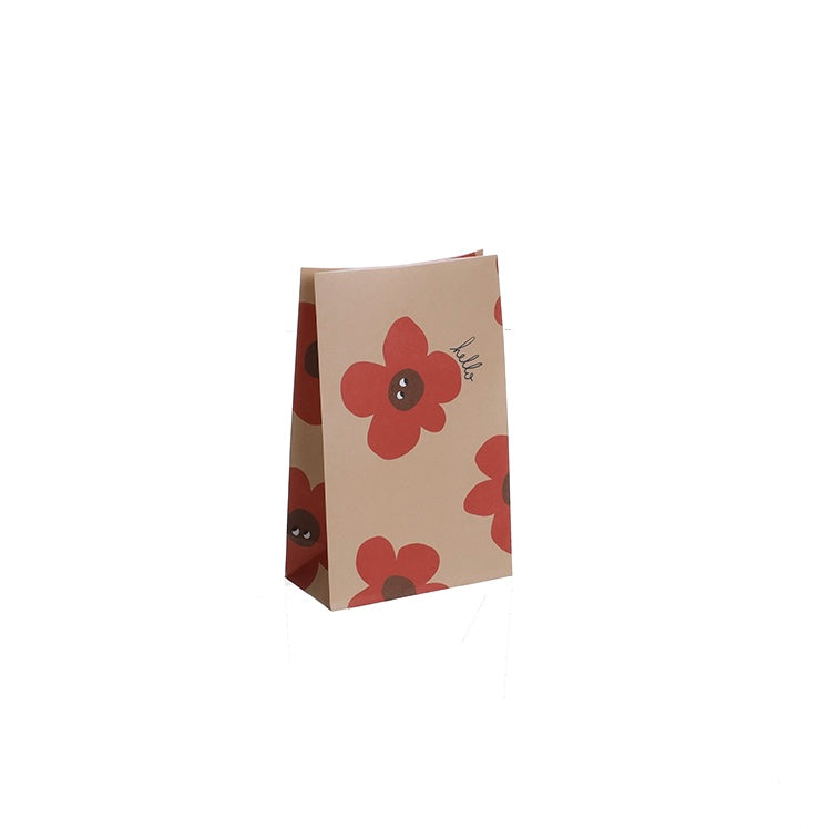 Blokbodemzak | Bloemen 5 stuks
