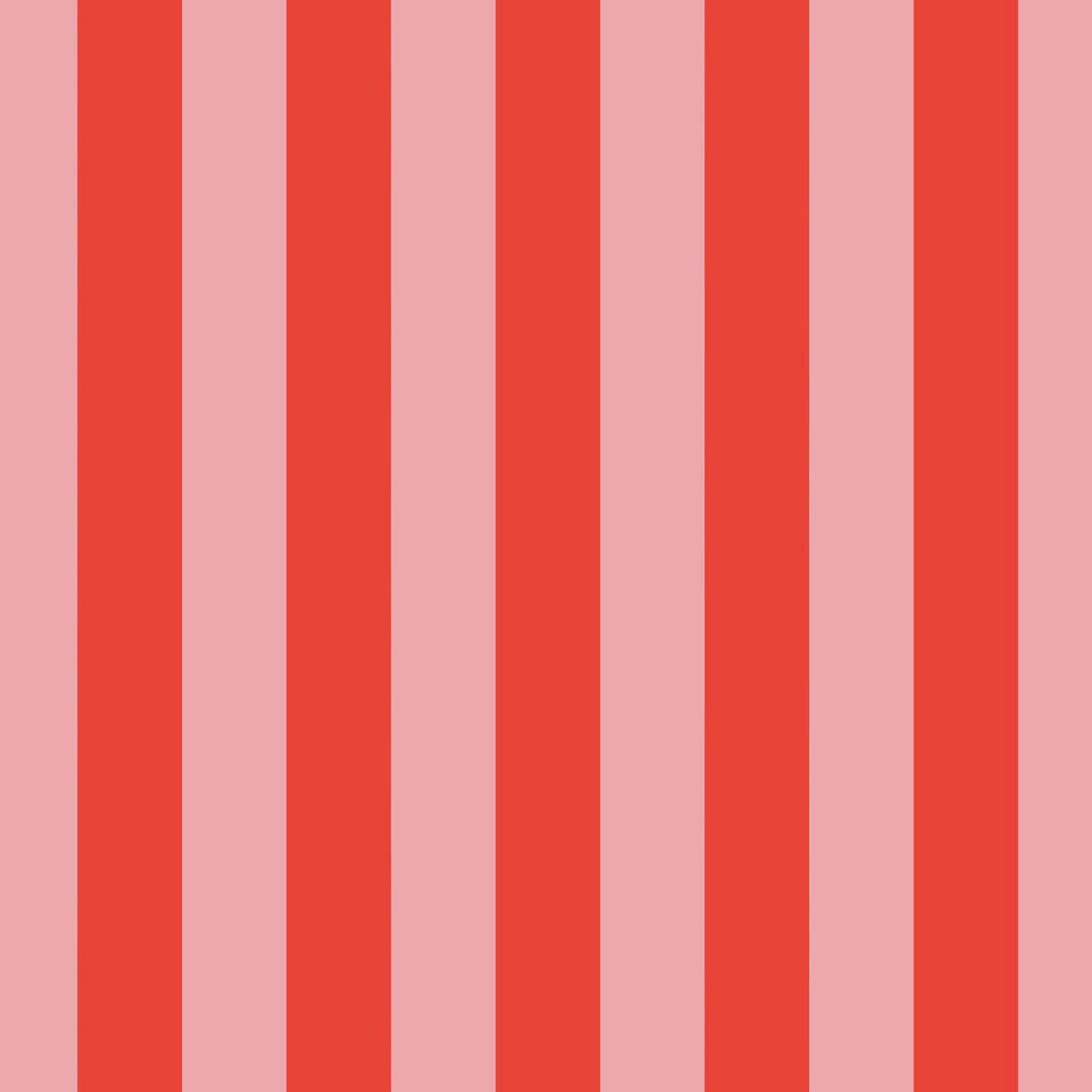 Cadeauzakjes | Strepen rood/ roze 5 stuks