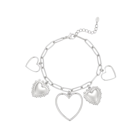 Armband | Heidi zilver