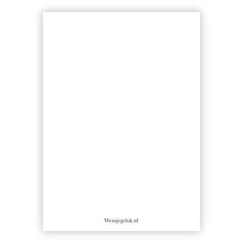 Wenskaart | Hoera een meisje!