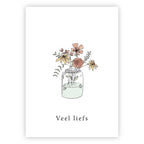 Wenskaart | Veel liefs