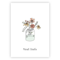 Wenskaart | Veel liefs