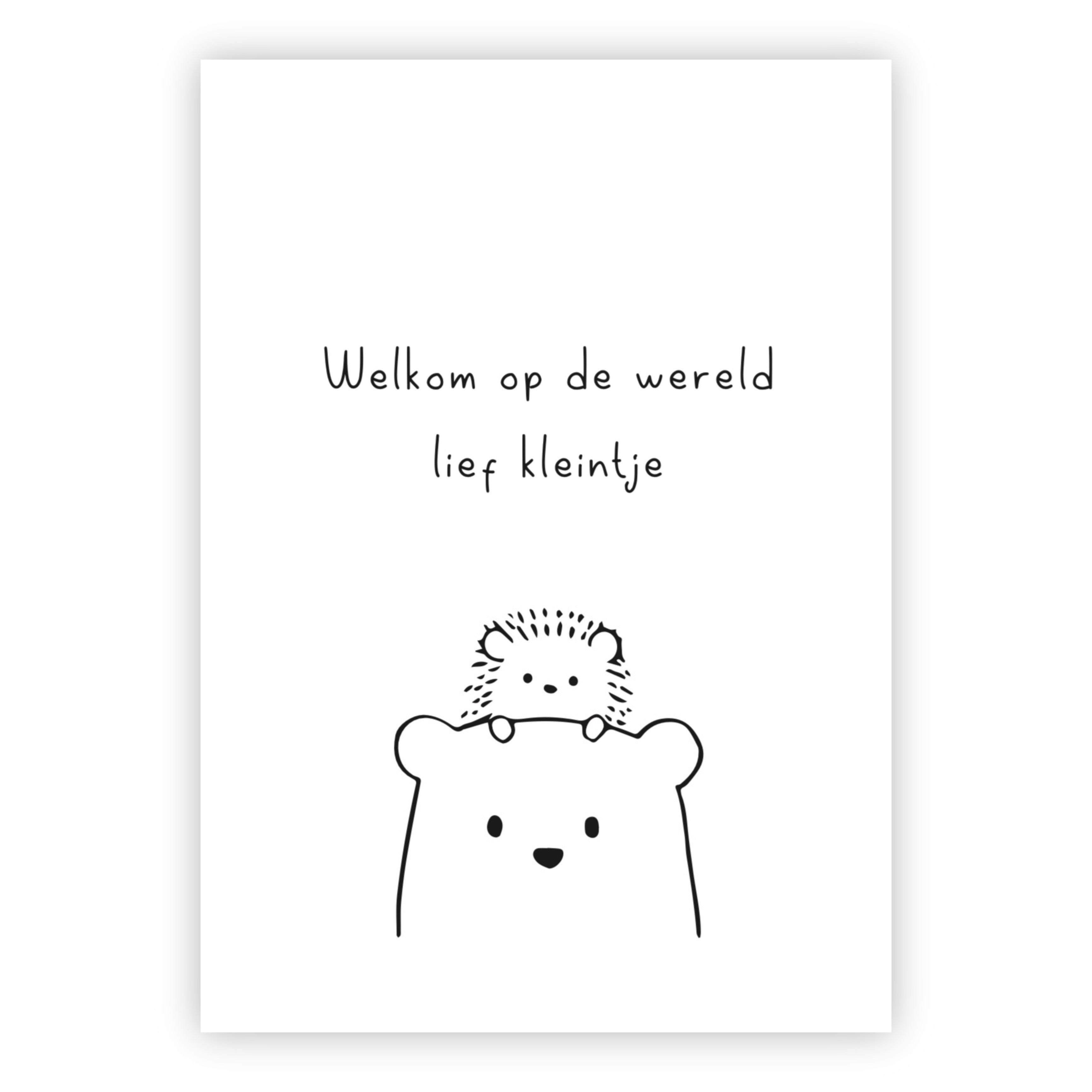 Wenskaart | Welkom op de wereld