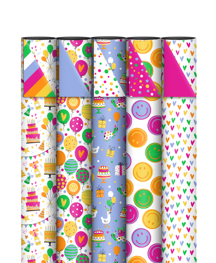Cadeaupapier | Set van 5