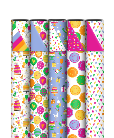 Cadeaupapier | Set van 5
