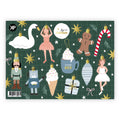 Stickervel | Kerstballen goudfolie