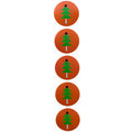 Cadeaustickers | Kerstboompjes 10 stuks