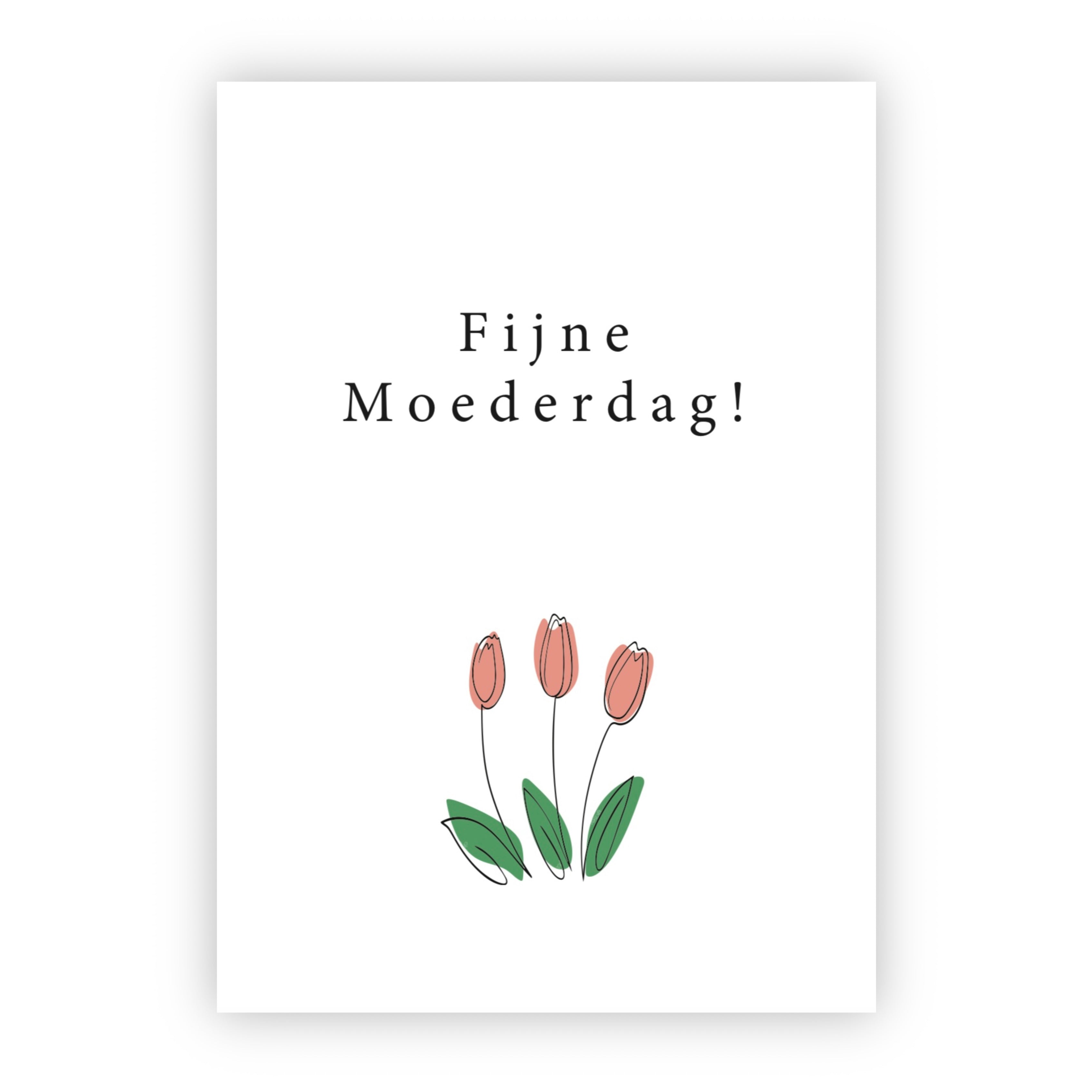 Wenskaart | Fijne moederdag