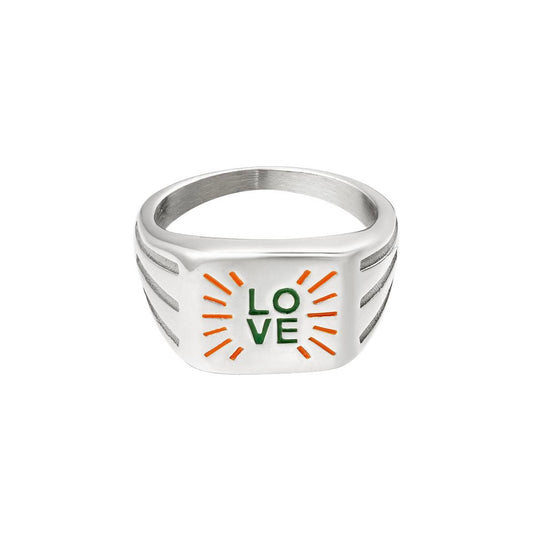 Ring | Love zilver