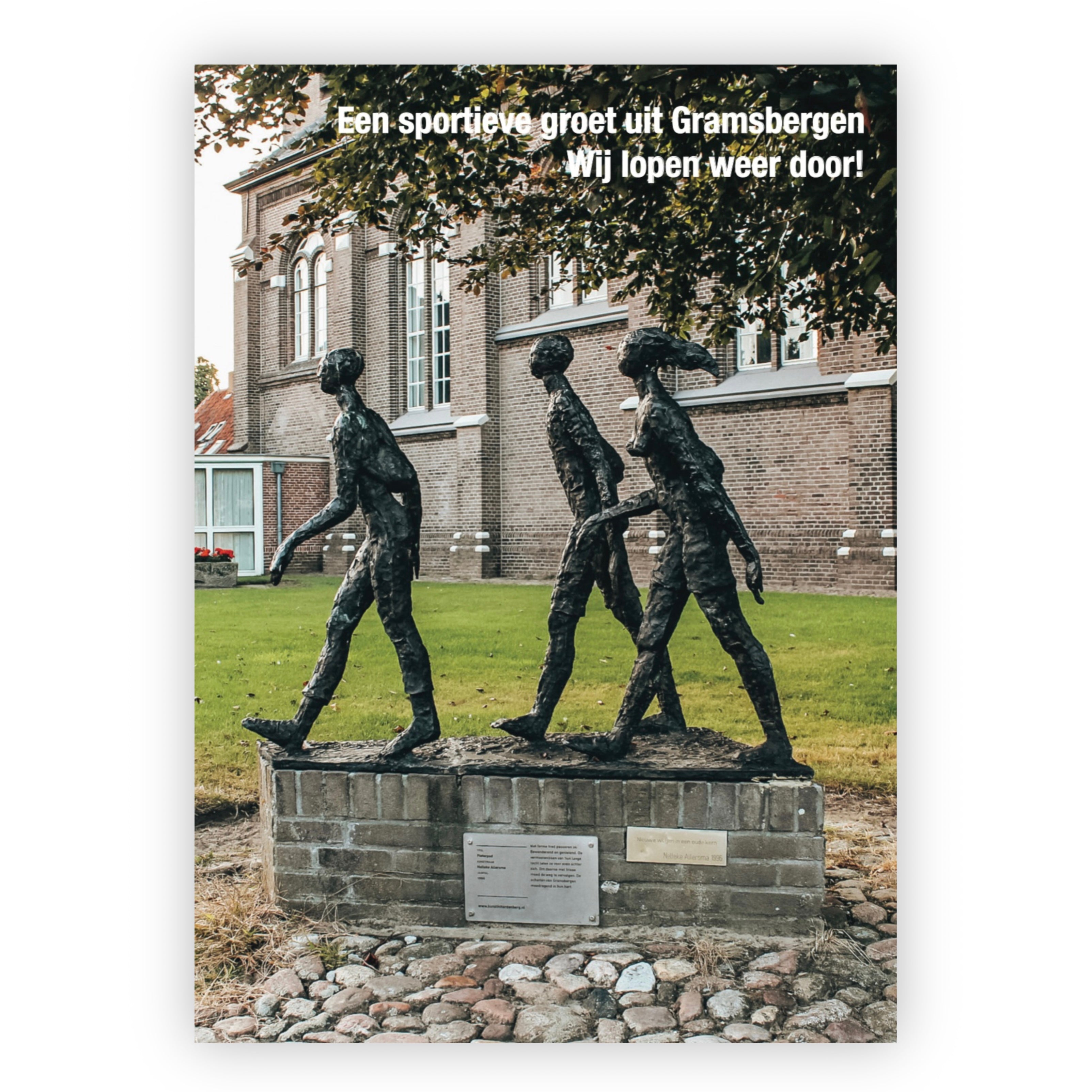 Wenskaart | Sportieve groet uit Gramsbergen