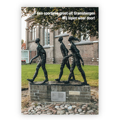 Wenskaart | Sportieve groet uit Gramsbergen