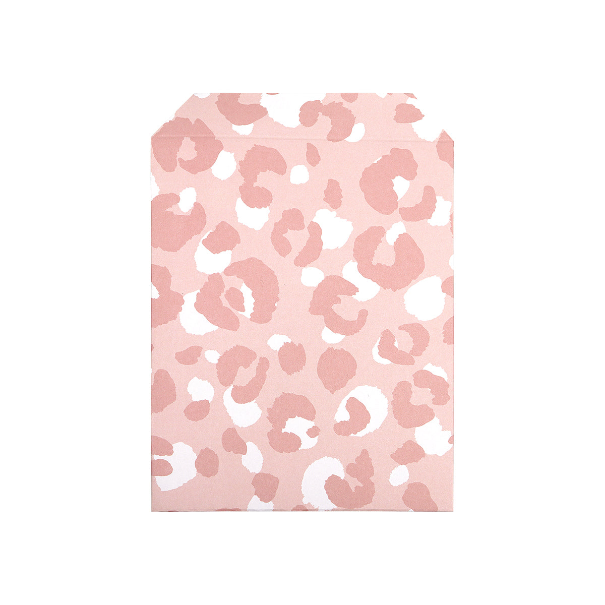 Cadeauzakjes | Luipaard roze 5 stuks | 10 x 13 cm
