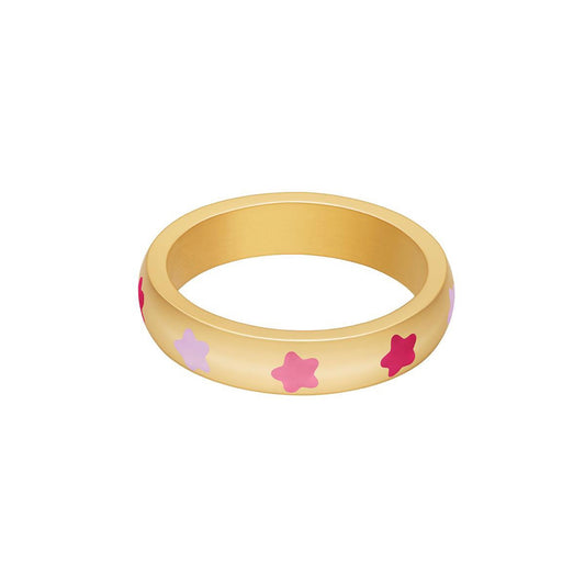 Ring | Sterretjes goud