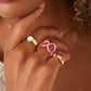 Ring | Hartjes goud